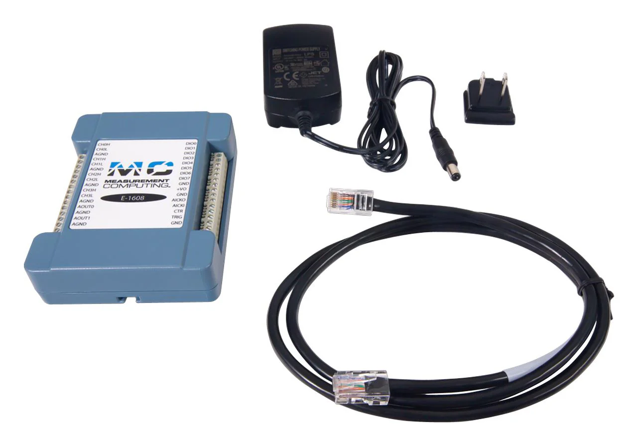 DIGILENT MCC E-1608 MULTIFUNCTION ENET DAQ DEVICE, 700KHZ - Image 4