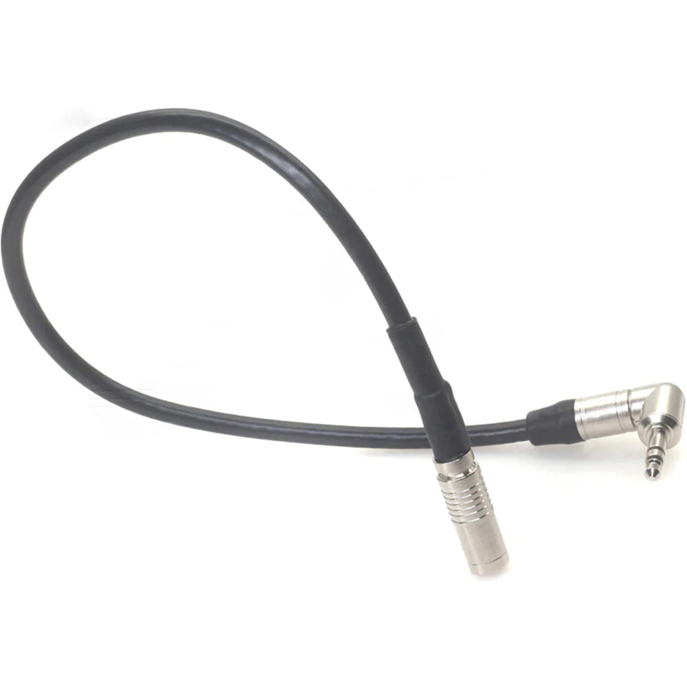 DigitalFoto Solution Limited DIN 1.0/2.3 to 3.5mm Right-Angle Timecode Cable for Canon R5 C/DIN Cameras (11.8") - Image 3