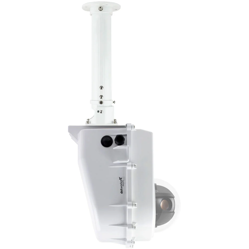 Dotworkz Extendable Tubular Ceiling Mount with Stainless Steel Pan Tilt Knuckle - Image 15