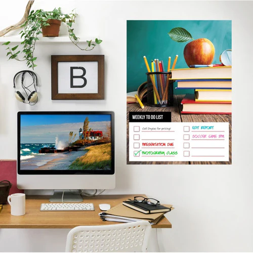 Drytac WipeErase Clear Gloss Dry-Erase Laminating Film (51" x 50' Roll, 3.0 mil) - Image 3