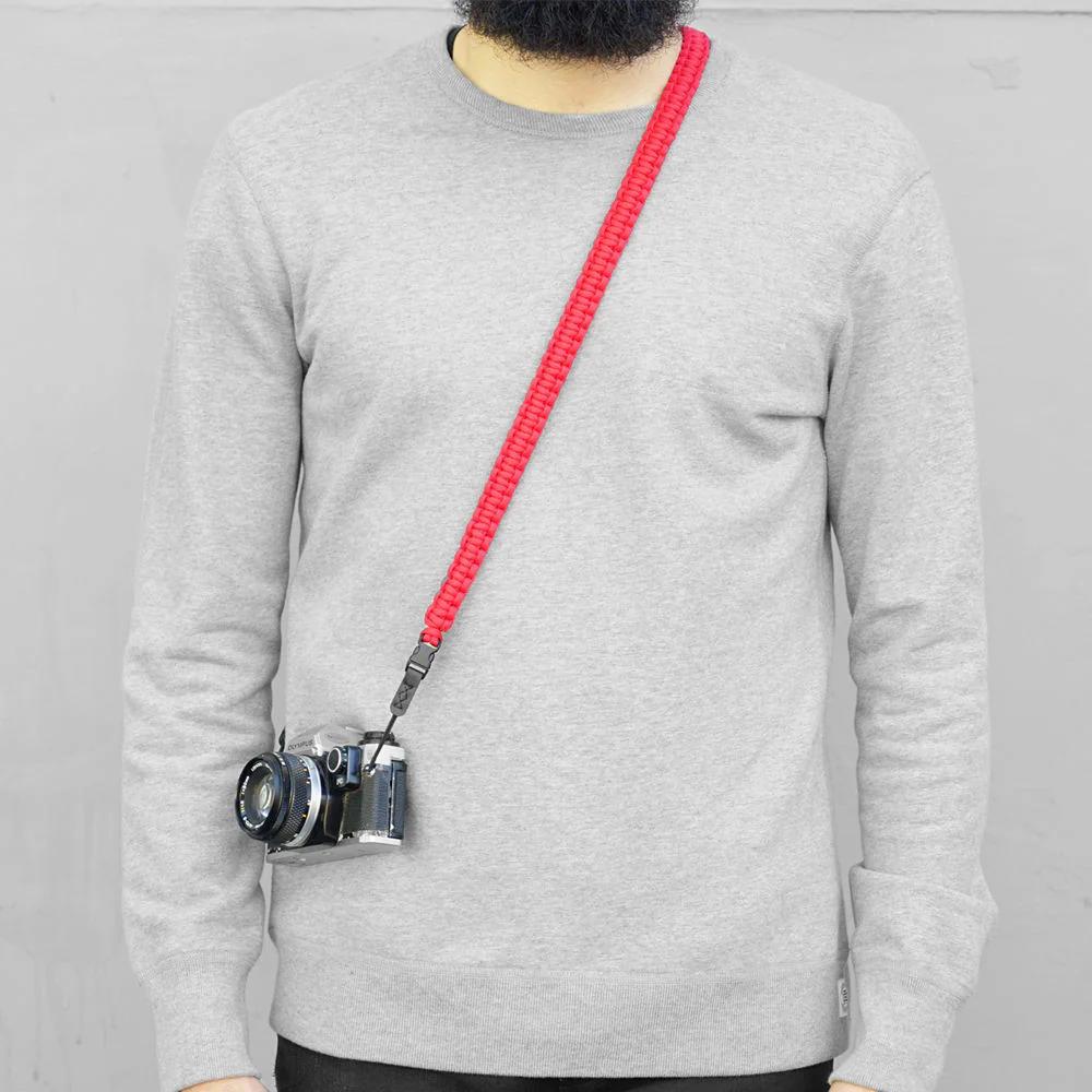 DSPTCH Braided Camera Strap (Red) - Image 5