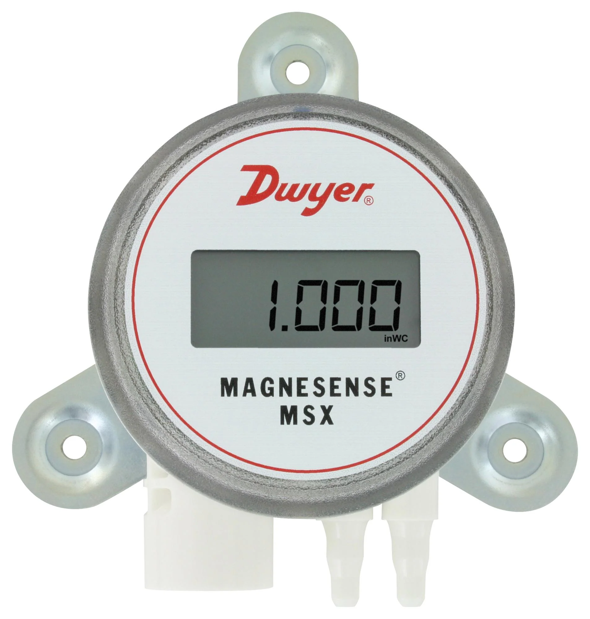 DWYER MSX-W13-IN-LCD Pressure Transmitter, LCD Display, Differential, 0 Inch-H2O, 28 Inch-H2O, Terminal Block