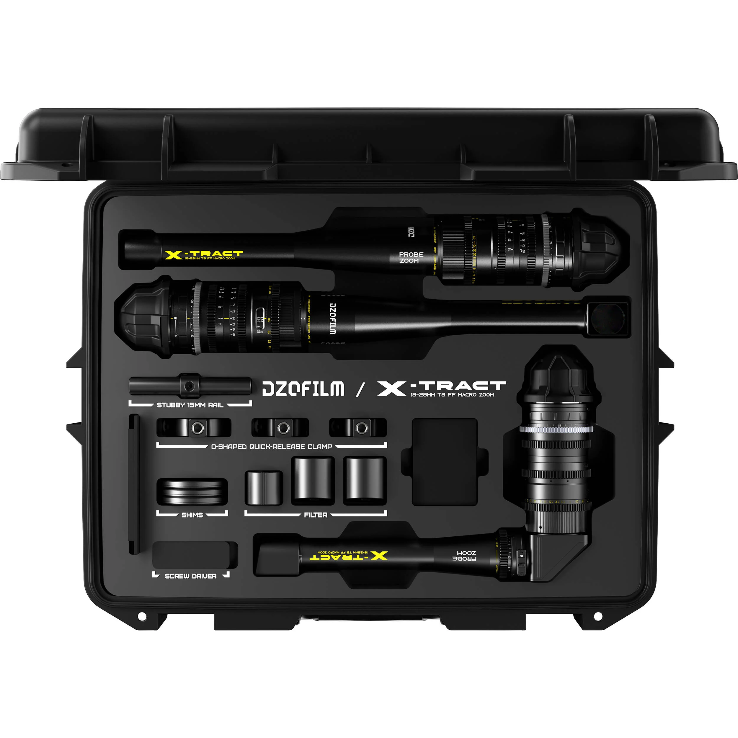 DZOFilm X-Tract 18-28mm T8 FF Probe Zoom Macro Lens (0, 90 & 360?, ARRI PL) - Image 2