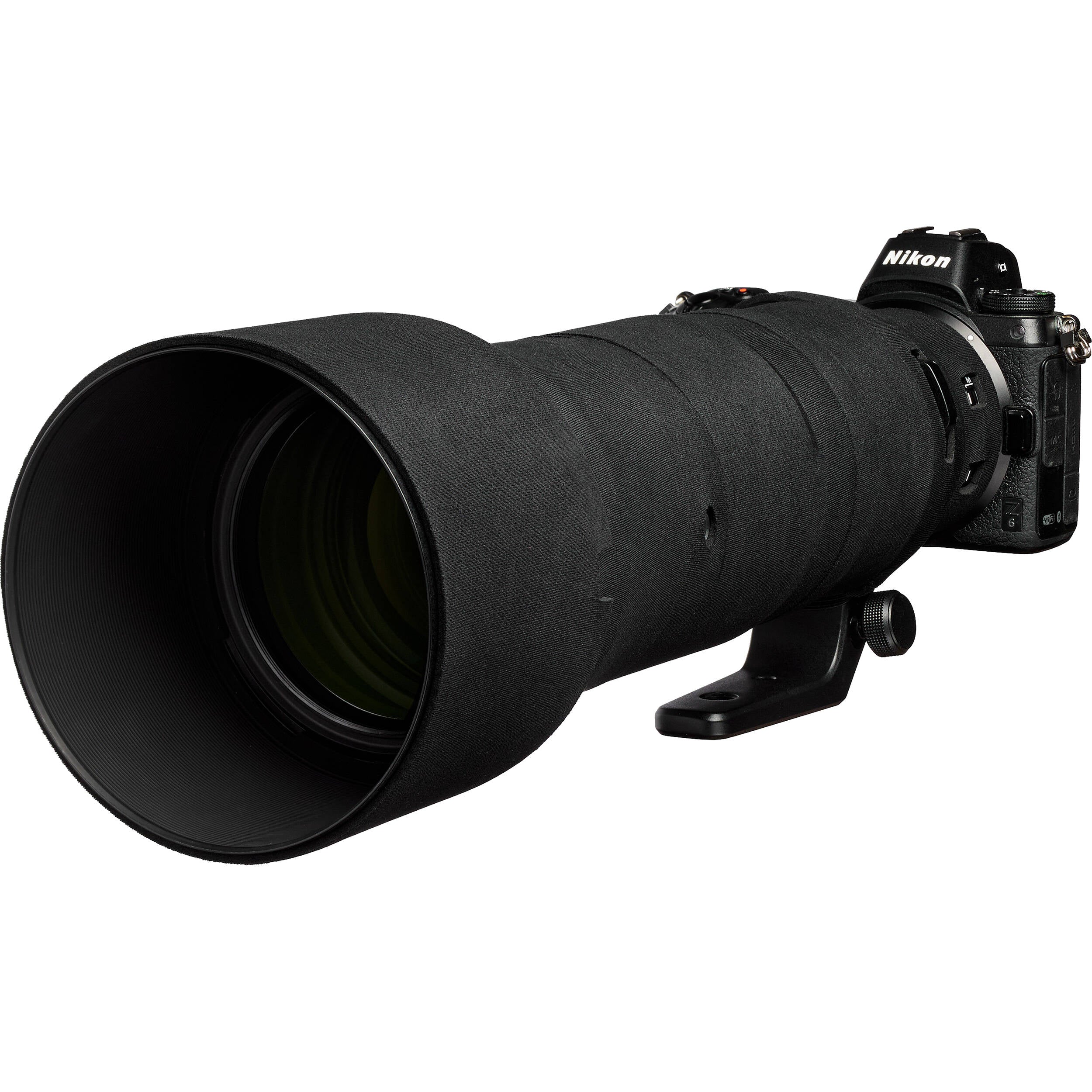 easyCover Lens Oak Neoprene Cover for Nikkor Z 180-600mm f/5.6-6.3 VR Lens (Black) - Image 2