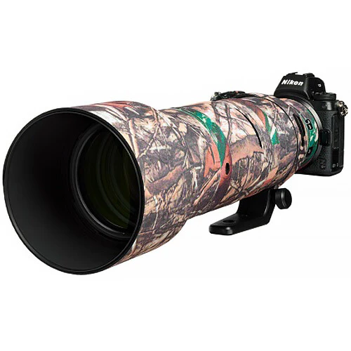 easyCover Lens Oak Neoprene Cover for Nikkor Z 180-600mm f/5.6-6.3 VR Lens (Forest Camouflage) - Image 2