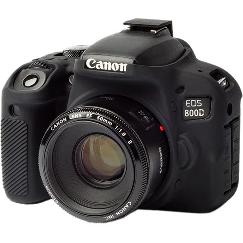 easyCover Silicone Protection Cover for Canon T7i (Black) - Image 4