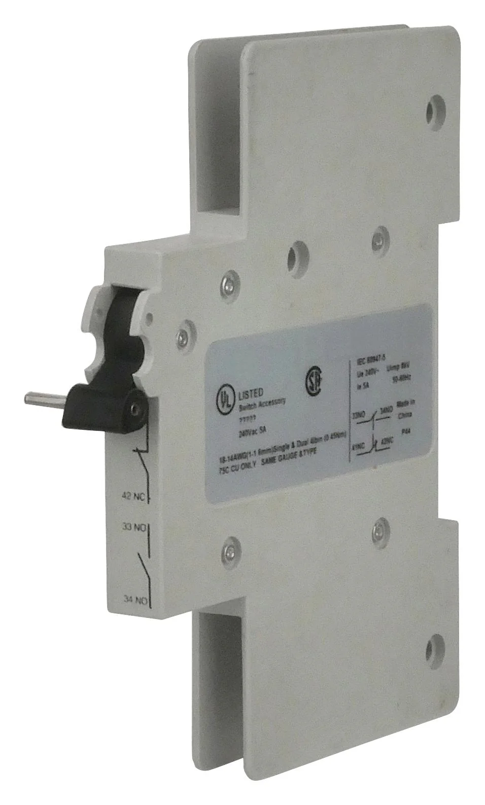 Eaton Bussmann CCP2-AUX Compact Circuit Protector 02AH9383 - Image 2
