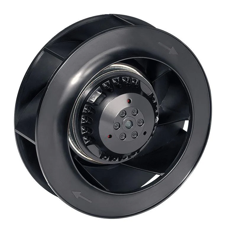 EBM-PAPST R2E180-AS77-05 CENTRIFUGAL FAN, B/C, 230V, 555M³/H