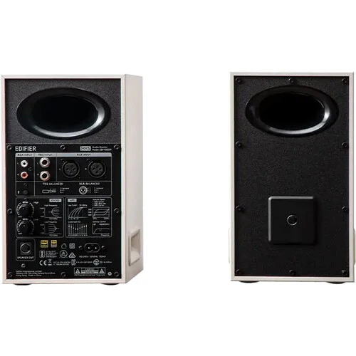 Edifier MR5 Tri-Amped 5" Studio Monitor Speakers (White, Pair) - Image 4
