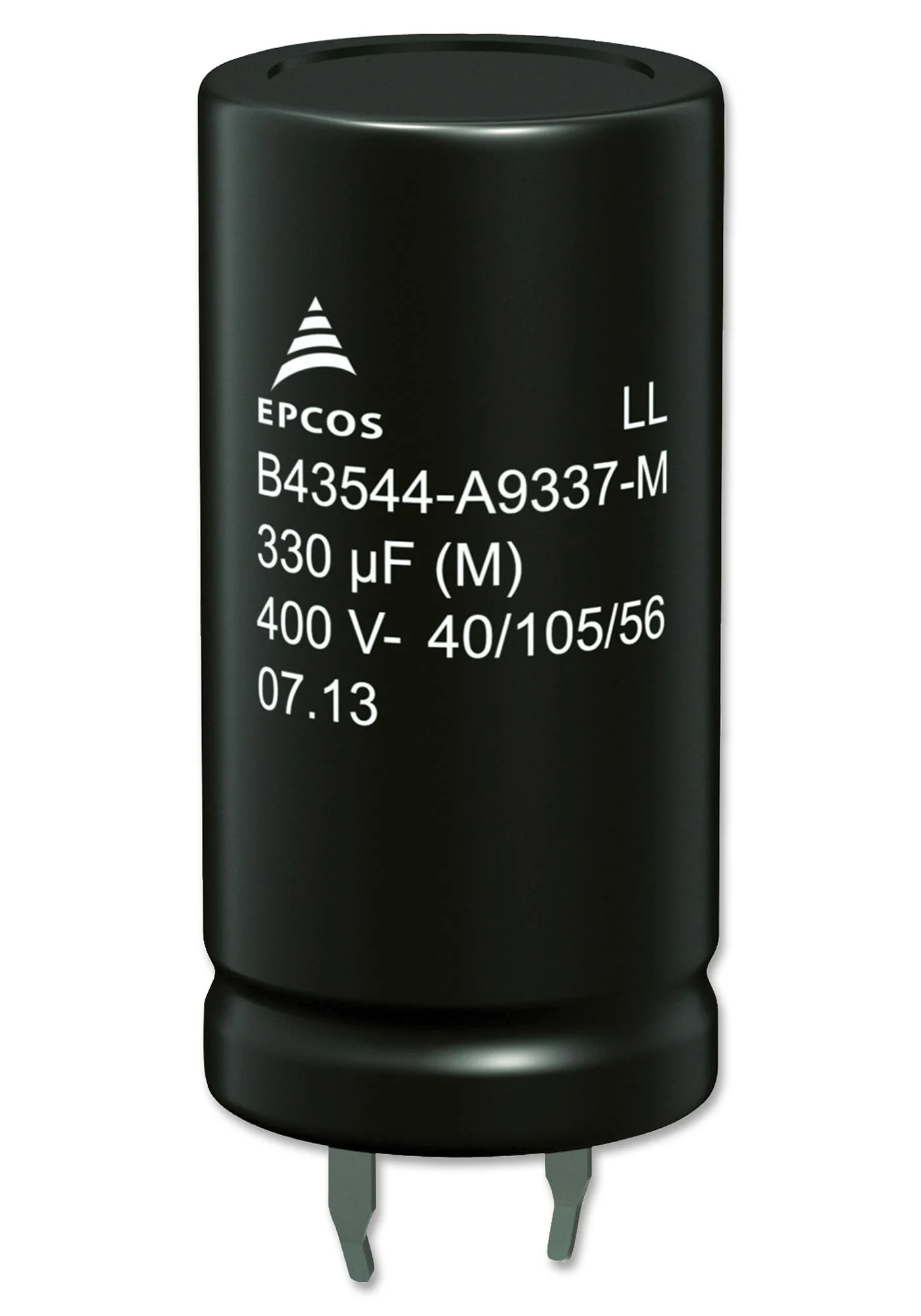 Epcos B43548B9567M060 B43548B9567M060 Electrolytic Capacitor 560 µF 400 V ± 20% Snap-In 3000 Hours @ 105°C