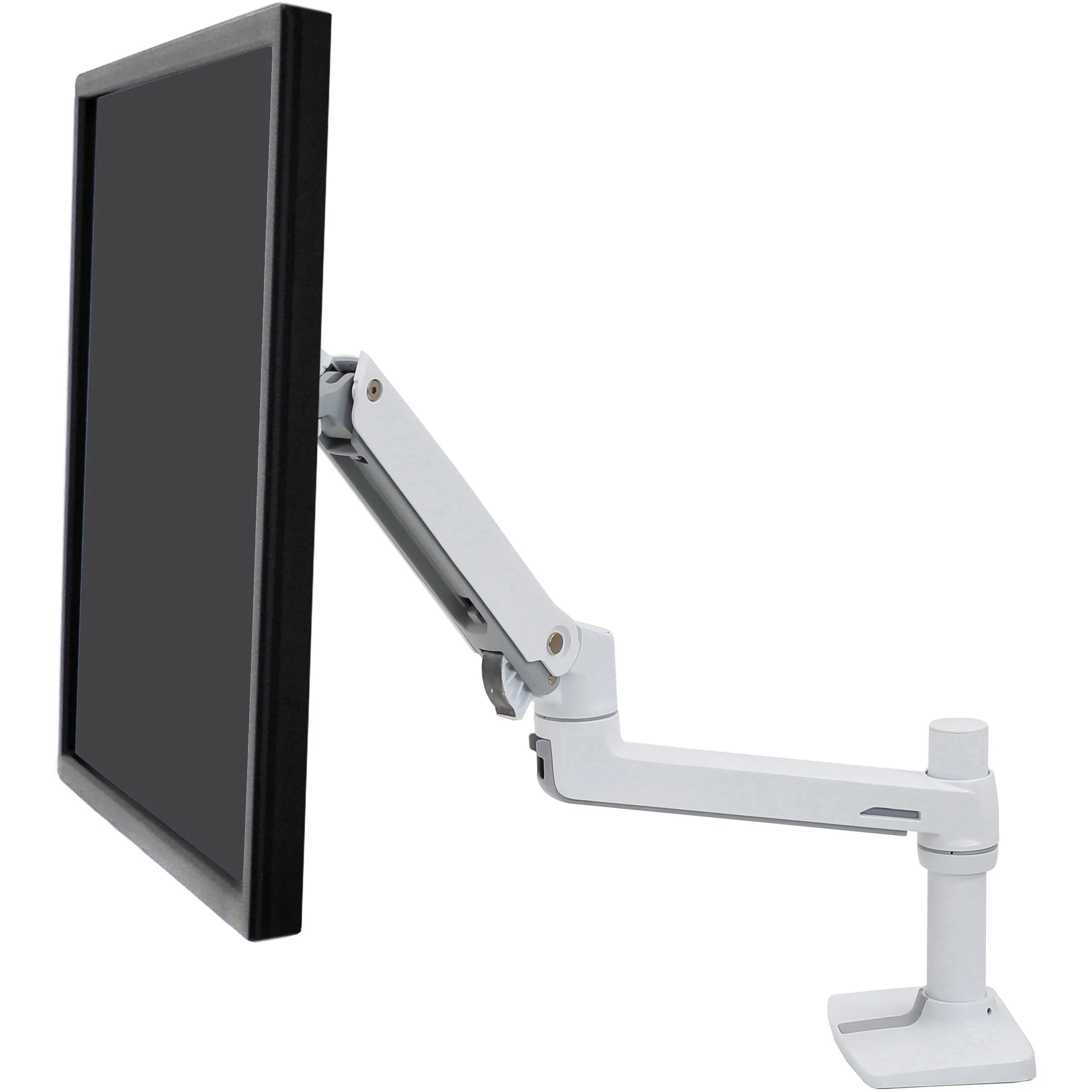 Ergotron LX Desk Mount Monitor Arm (White) - Image 5