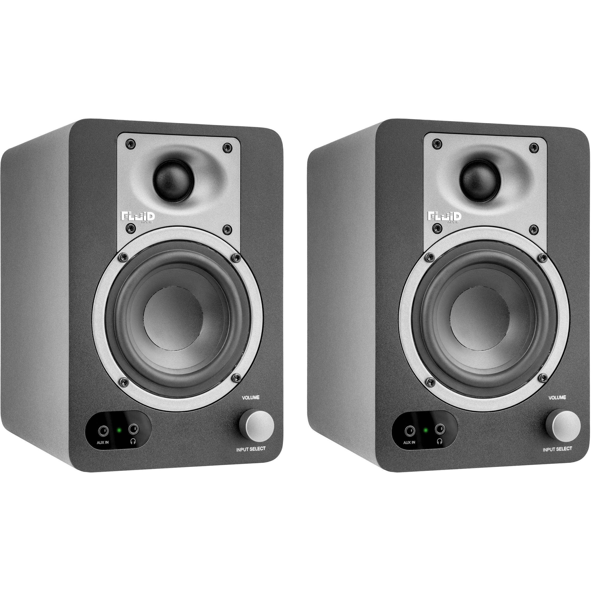 Fluid Audio C35BT 3.5" Active Studio Monitor with Bluetooth (Pair)