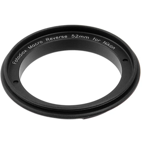 FotodioX 52mm Reverse Mount Macro Adapter Ring for Nikon F-Mount Cameras - Image 2
