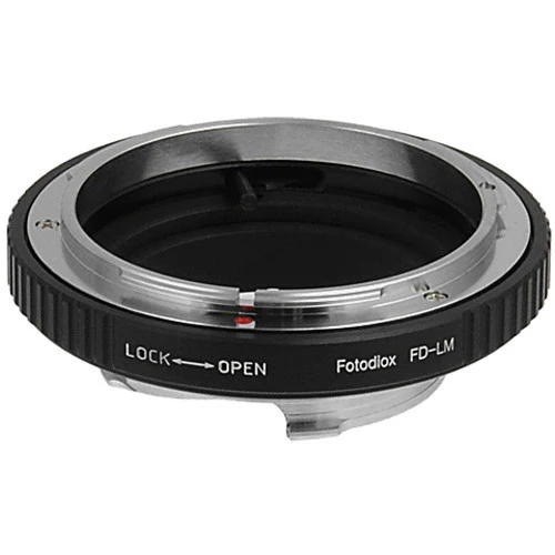 FotodioX Canon FD Pro Lens Adapter with Built-In Iris Control for Leica M-Mount Cameras - Image 2
