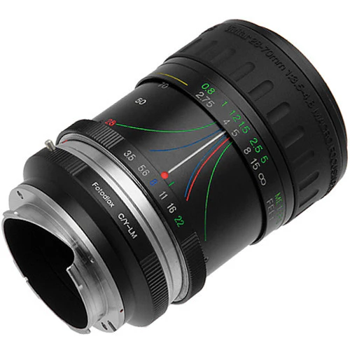 FotodioX Contax/Yashica Pro Lens Adapter for Leica M-Mount Cameras - Image 5