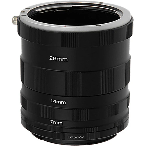 FotodioX Macro Extension Tube Set for Canon EOS (EF, EF-S) Cameras: for Extreme Close-Up Photography - Image 2