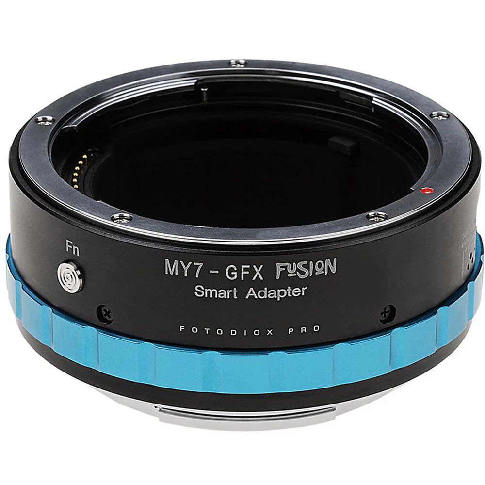 FotodioX Pro Fusion Smart Adapter for Mamiya 7 Rangefinder Lens to FUJIFILM G-Mount GFX Camera