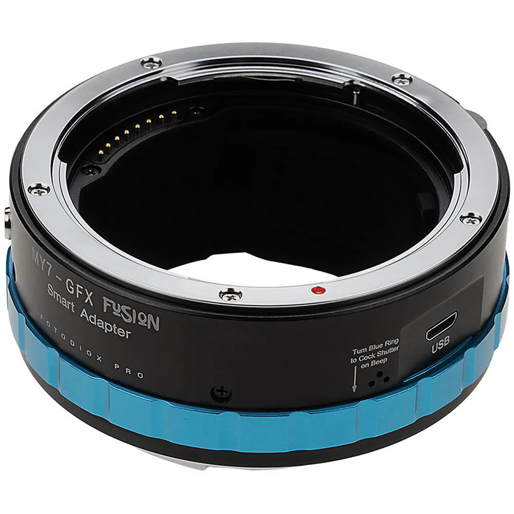 FotodioX Pro Fusion Smart Adapter for Mamiya 7 Rangefinder Lens to FUJIFILM G-Mount GFX Camera - Image 3