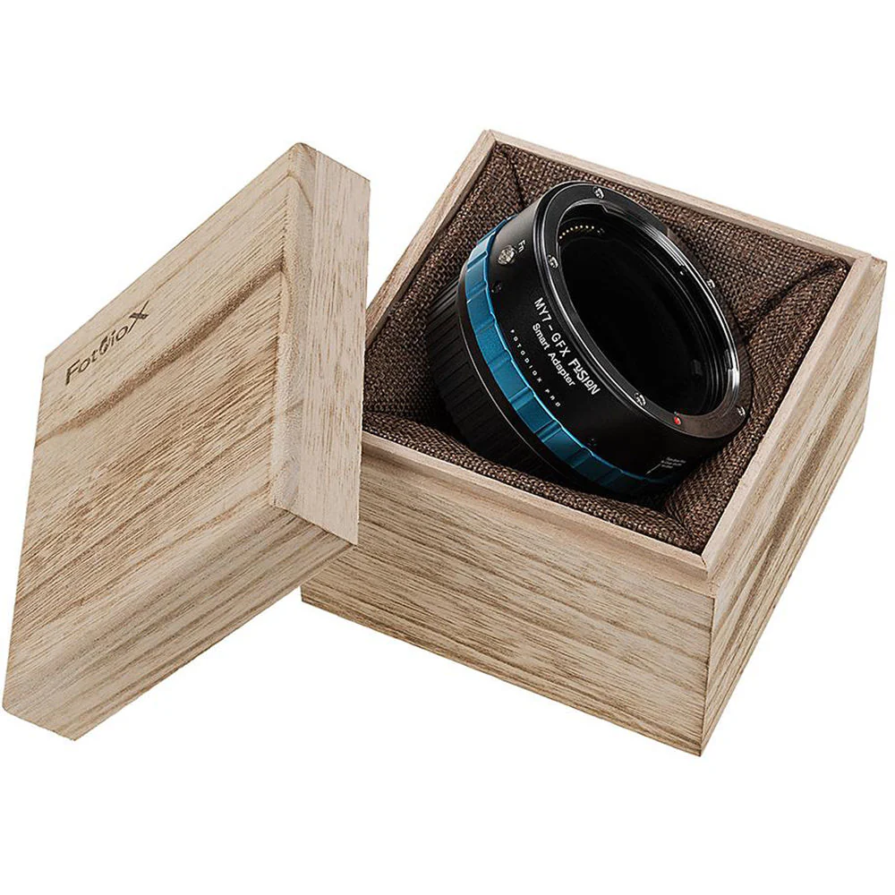 FotodioX Pro Fusion Smart Adapter for Mamiya 7 Rangefinder Lens to FUJIFILM G-Mount GFX Camera - Image 6