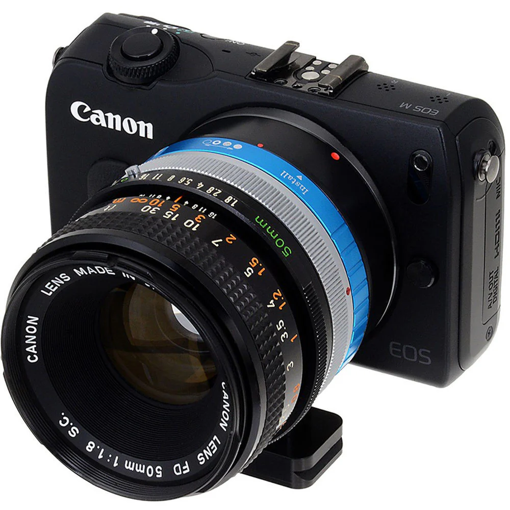 FotodioX Pro Lens Mount Adapter for Canon FD-Mount Lens to Canon EF-M Mount Camera - Image 4