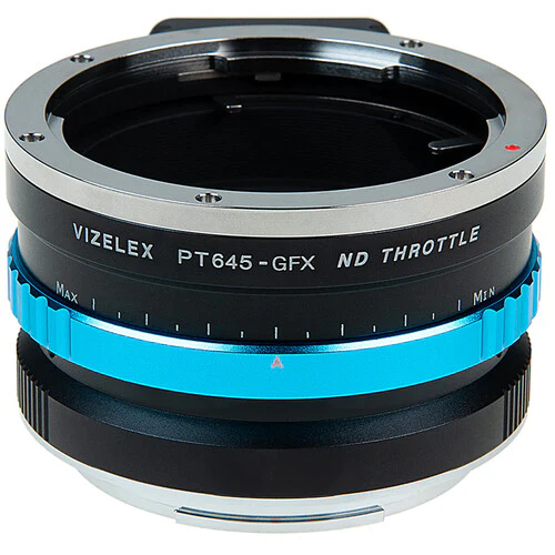 FotodioX Vizelex Cine ND Throttle Lens Mount Adapter (Pentax 645 SLR Lens to FUJIFILM G Camera) - Image 2