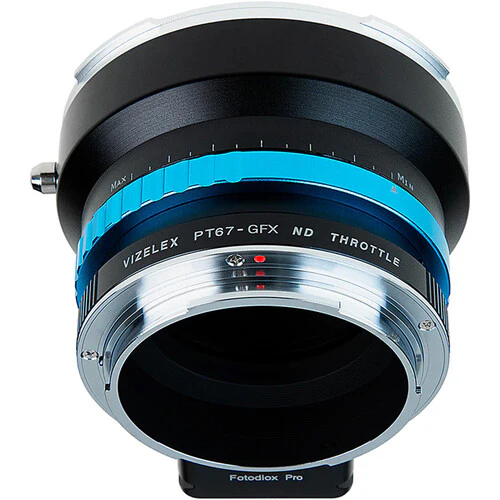 FotodioX Vizelex Cine ND Throttle Lens Mount Adapter (Pentax 6x7 SLR Lens to FUJIFILM G Camera) - Image 4