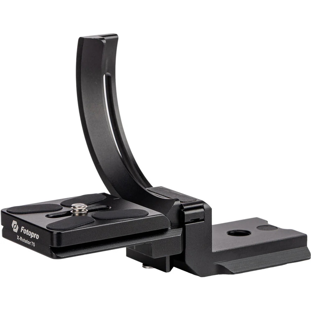 Fotopro X-Rotator 75 Rotating Mount (Black/Gray) - Image 2