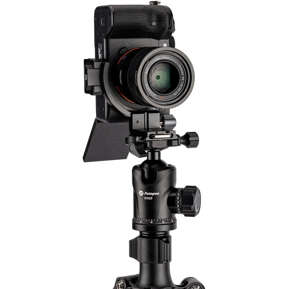 Fotopro X-Rotator 75 Rotating Mount (Black/Gray) - Image 6