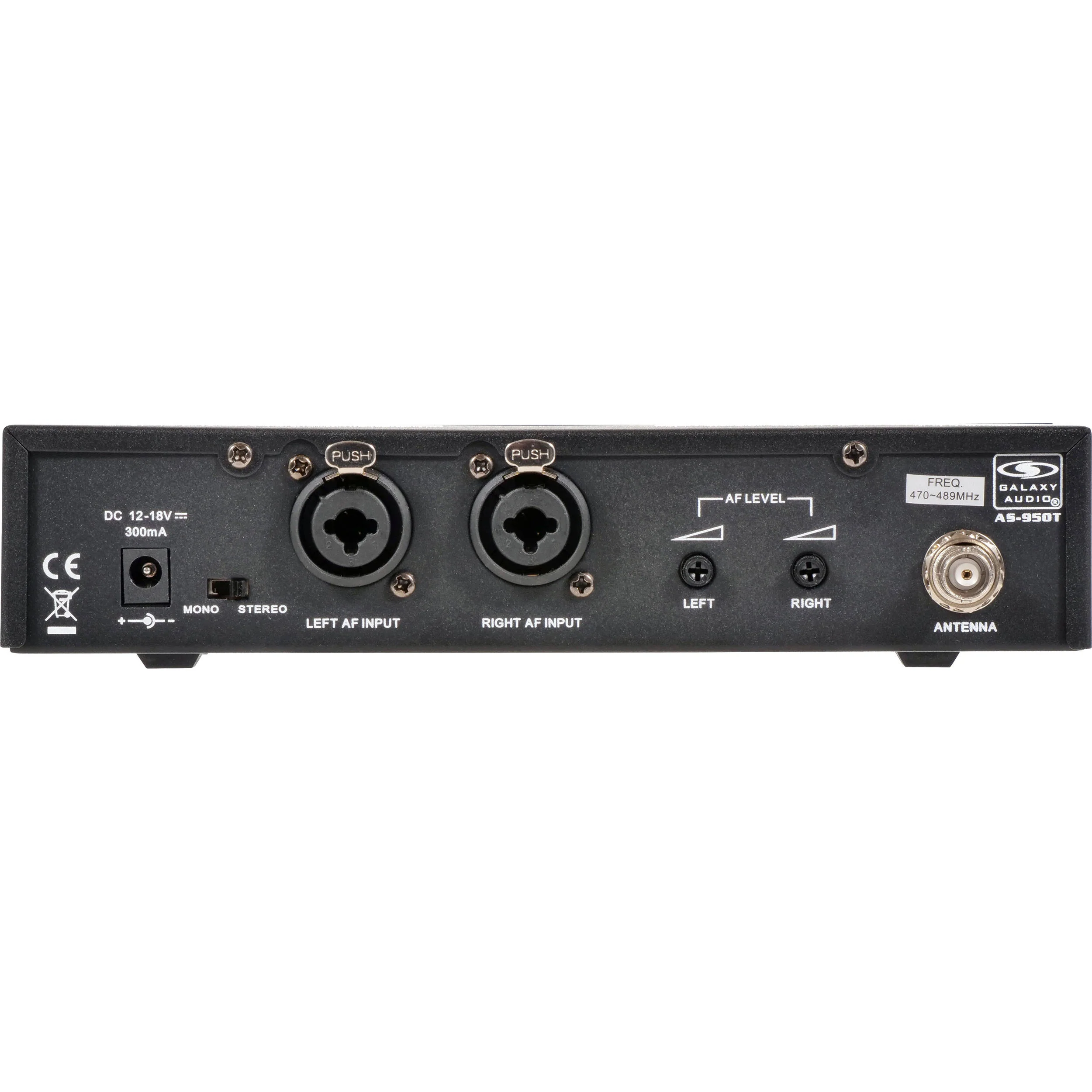 Galaxy Audio AS-950-2N Wireless In-Ear Twin Pack Monitor System (N: 518 to 542 MHz) - Image 4