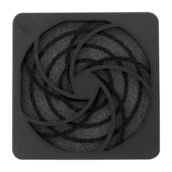 GARDTEC SC80-P15/30 FAN FILTER ASSEMBLY, 80MM, PLASTIC/PU