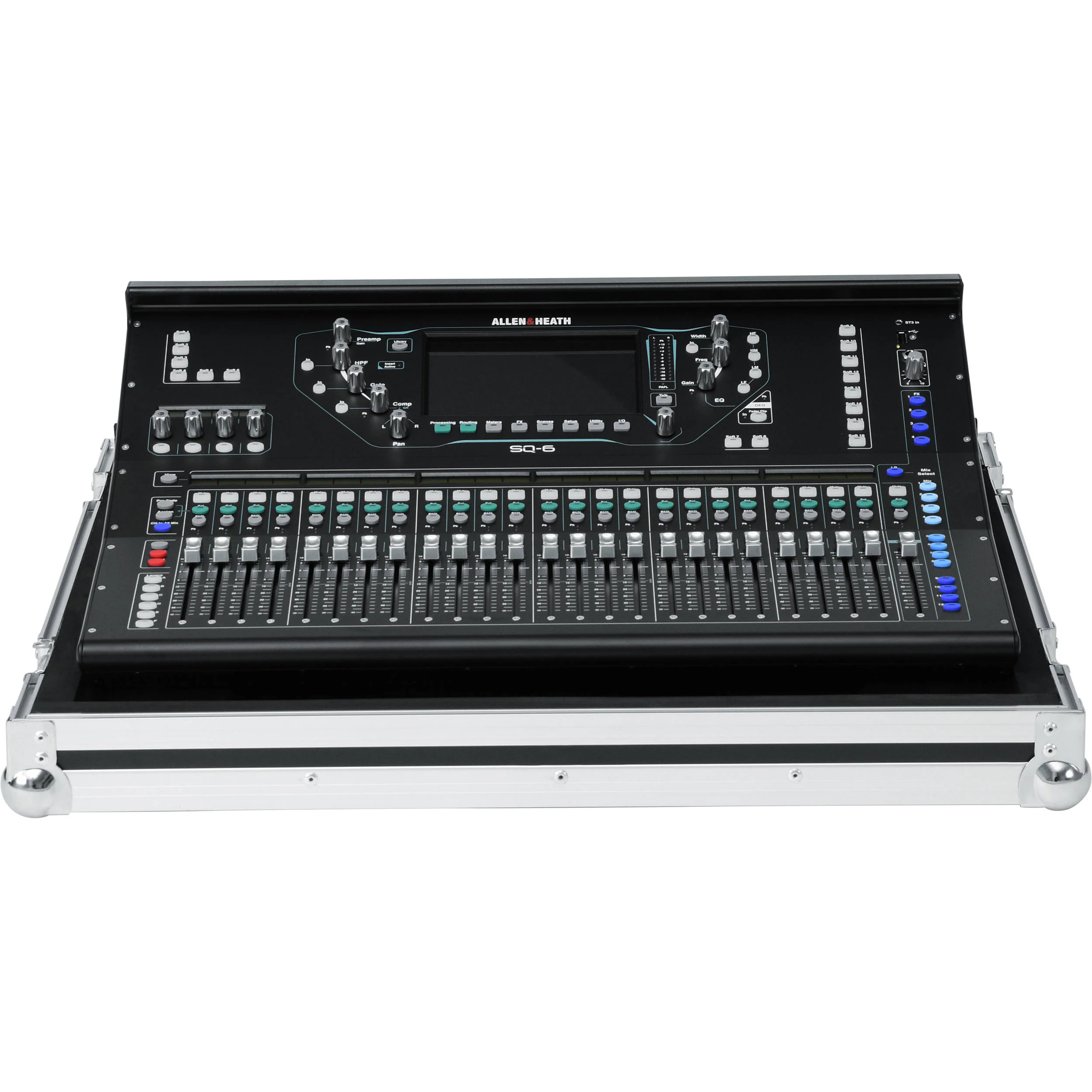 Gator Cases G-Tour Series ATA Flight Case for Allen & Heath SQ-6 Mixer - Image 9