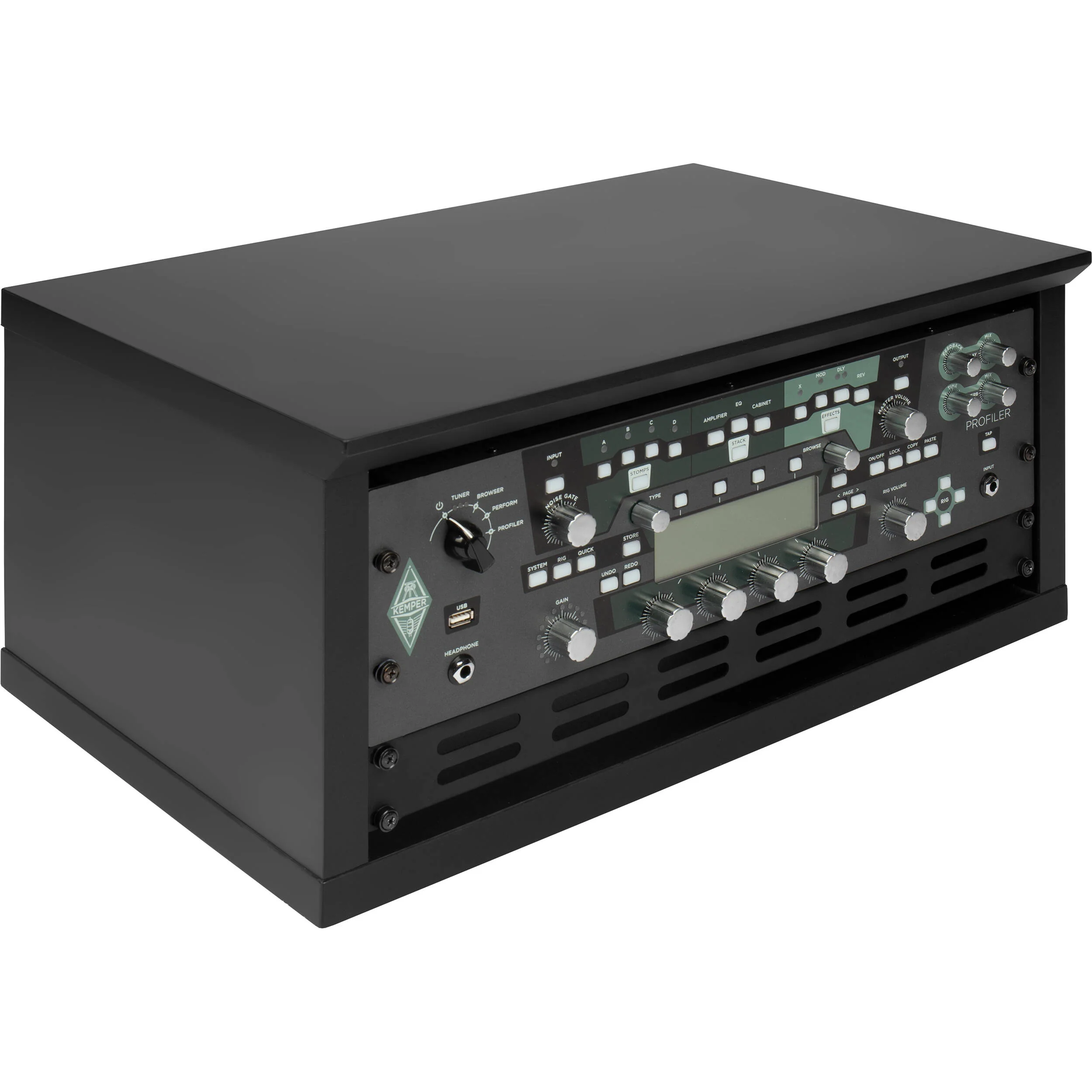 Gator Elite Series Furniture Desktop Studio Rack (4 RU, Black) - Image 2