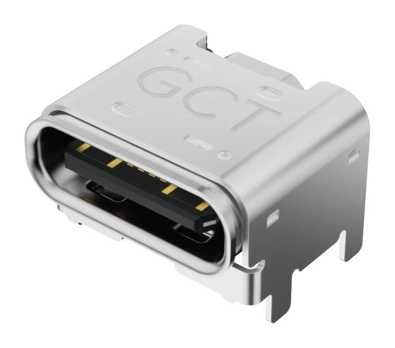 GCT (GLOBAL Connector TECHNOLOGY) USB4800-03-A USB Type C 2.0 Receptacle 16 Ways Surface Mount Through Hole New