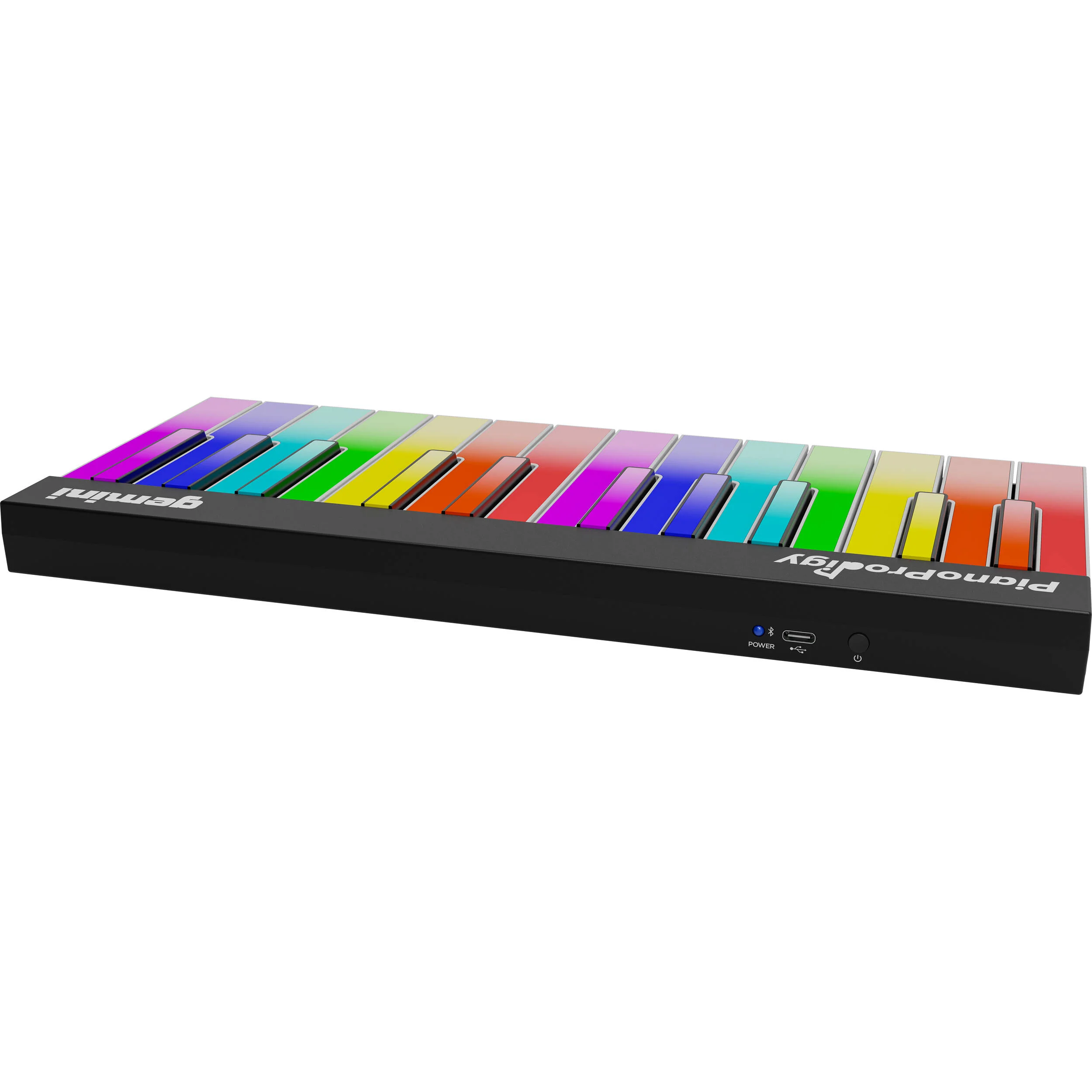 Gemini PianoProdigy 24-Key Wireless MIDI Keyboard with Light-Up Keys - Image 5