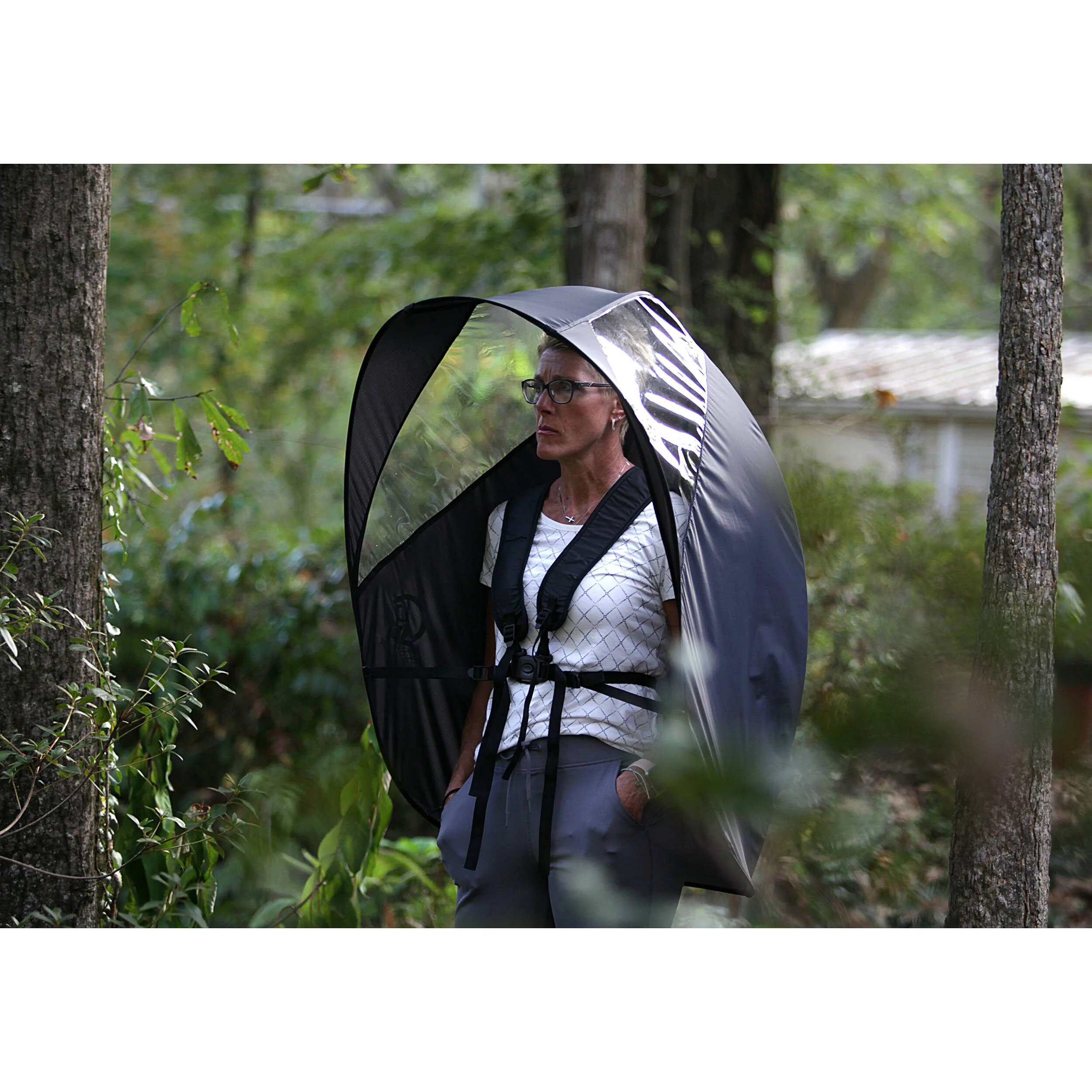 GoShelter Hands-Free Canopy (Photo Black/Black) - Image 4