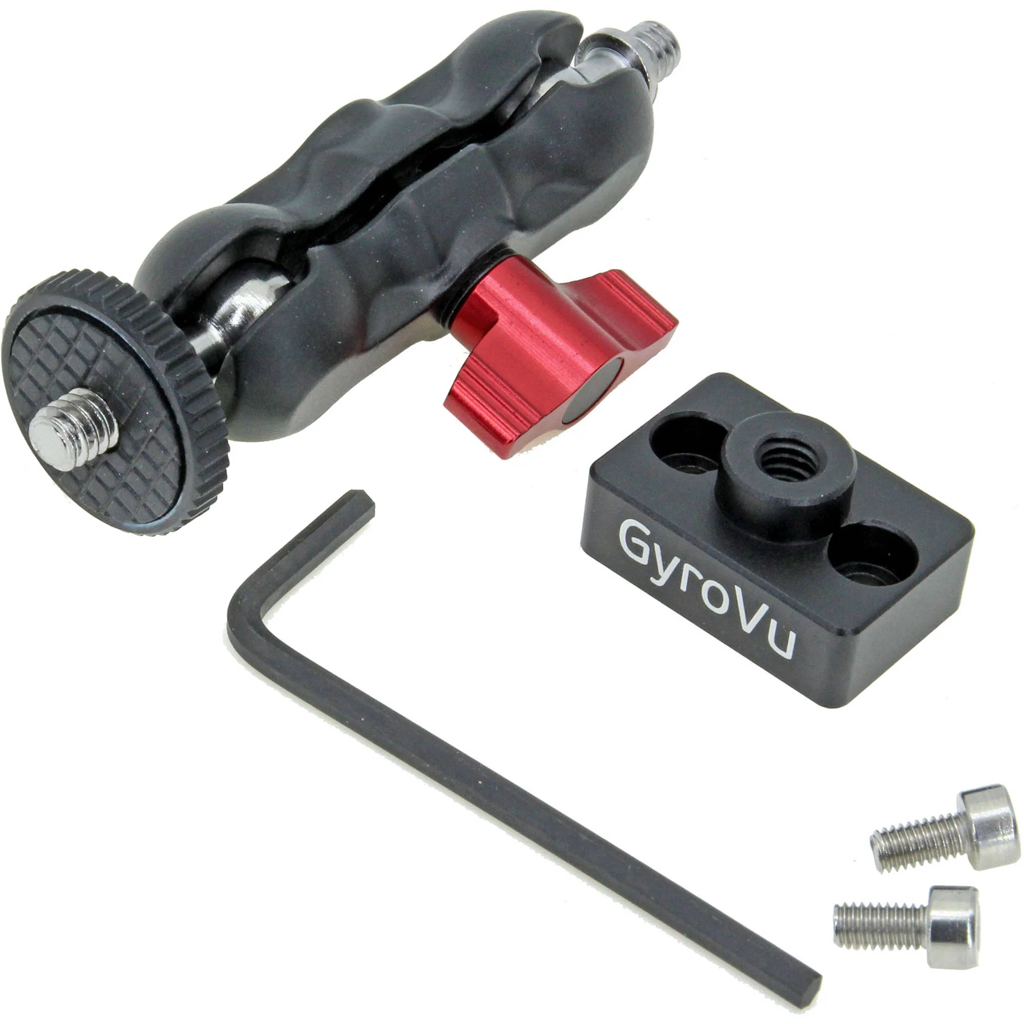 GyroVu Mini 360° Ball Mount with 1/4"-20 Screw for DJI Ronin-S