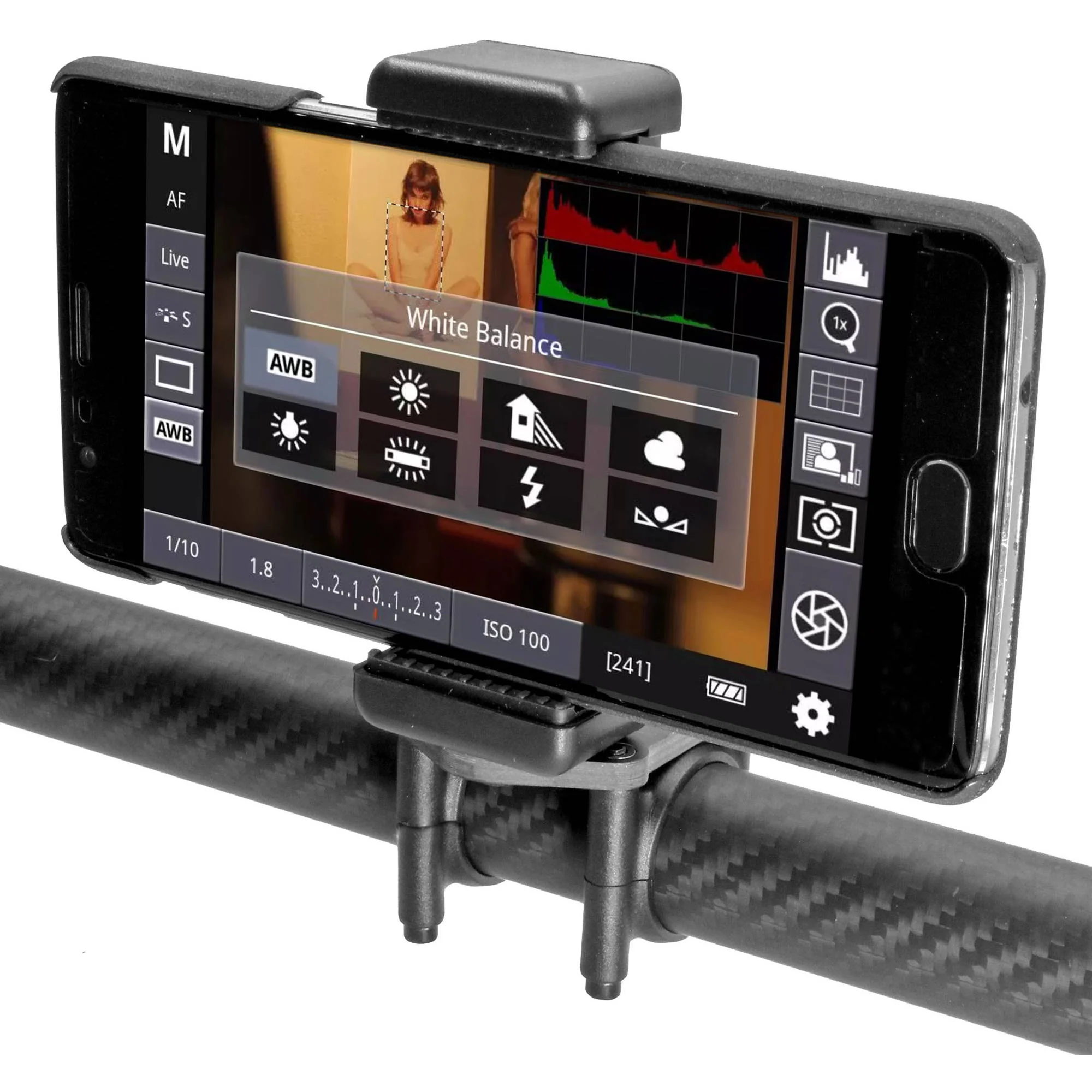 GyroVu Smartphone Carbon Fiber Mount for DJI Ronin - Image 6