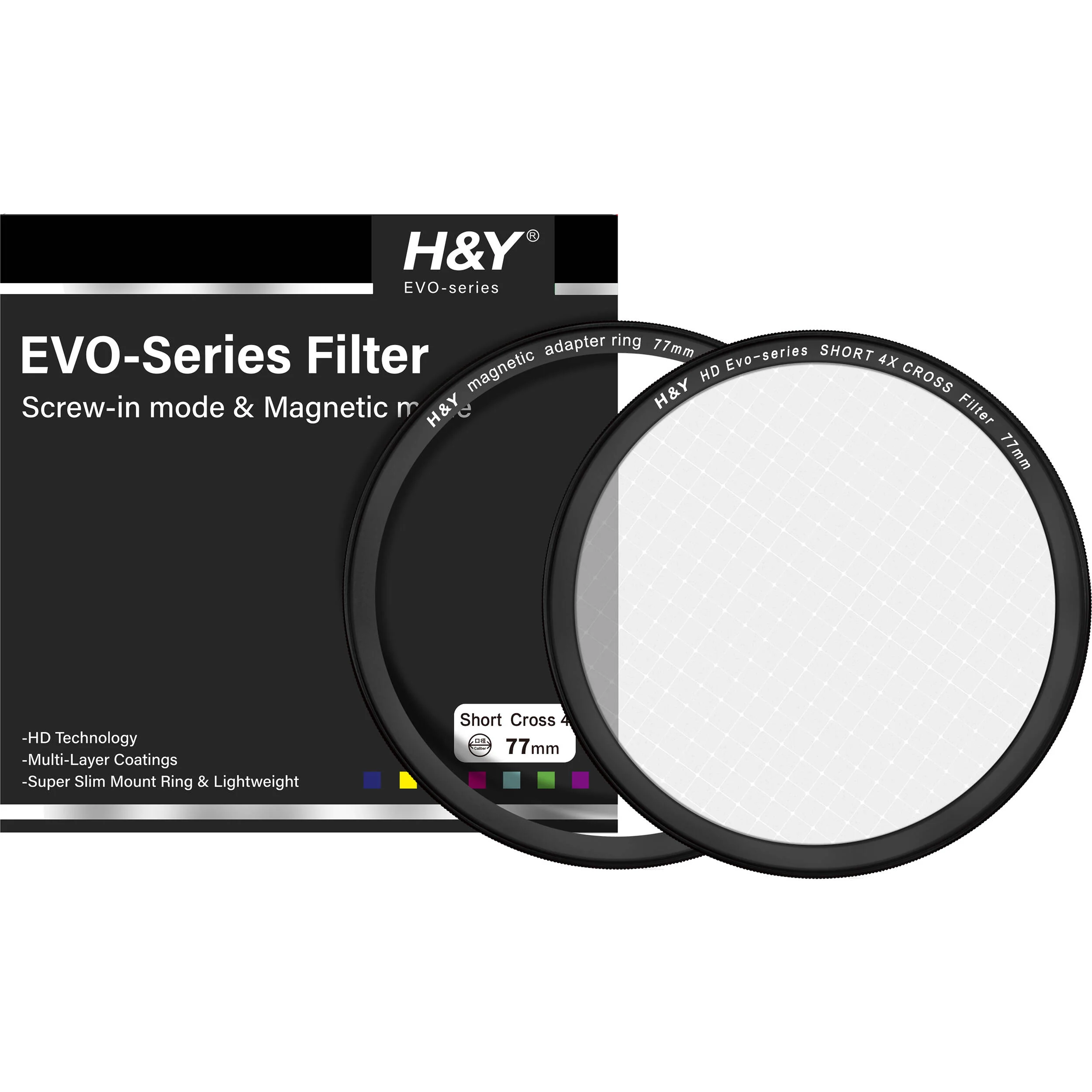 H&Y Filters HD EVO-Series Short 4-Point Star Filter (95mm) - Image 3