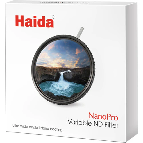 Haida NanoPro Variable Neutral Density 1.2 to 2.7 Filter (52mm, 4 to 9-Stop) - Image 2