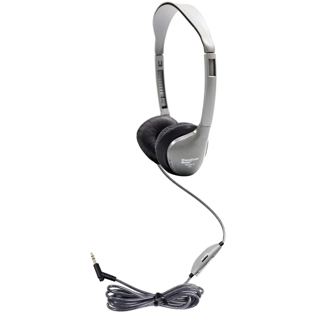 HamiltonBuhl MPC-MS-2LV - Stereo Headphones with Volume Control