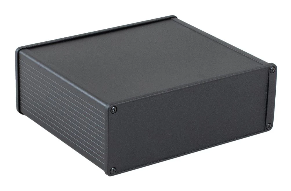 Hammond 1457U1601BK 1457U1601BK Metal Enclosure Multipurpose Extruded Aluminium 68.07 mm 191.01 160.02 IP65 New