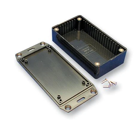 HAMMOND 1591DFLGY Plastic Enclosure, Flame Retardant, Multipurpose, ABS, 80 mm, IP54, 150 mm