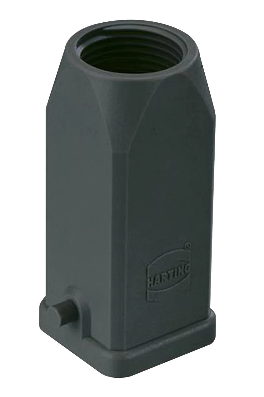 Harting 09200030427 Heavy Duty Connector Hood PG11 Han A Series 180° PC (Polycarbonate) Body