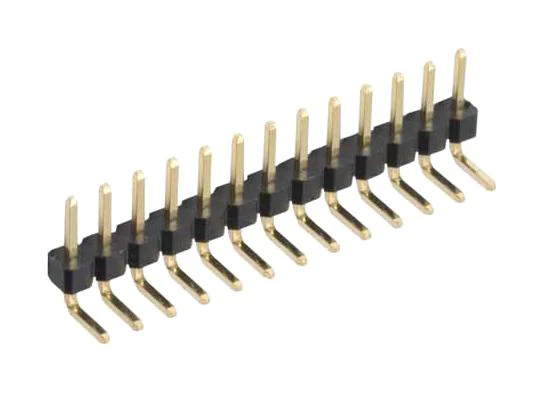 Harwin M22-2032005 Pin Header Right Angle Wire-to-Board 2 mm 1 Rows 20 Contacts Through Hole M22