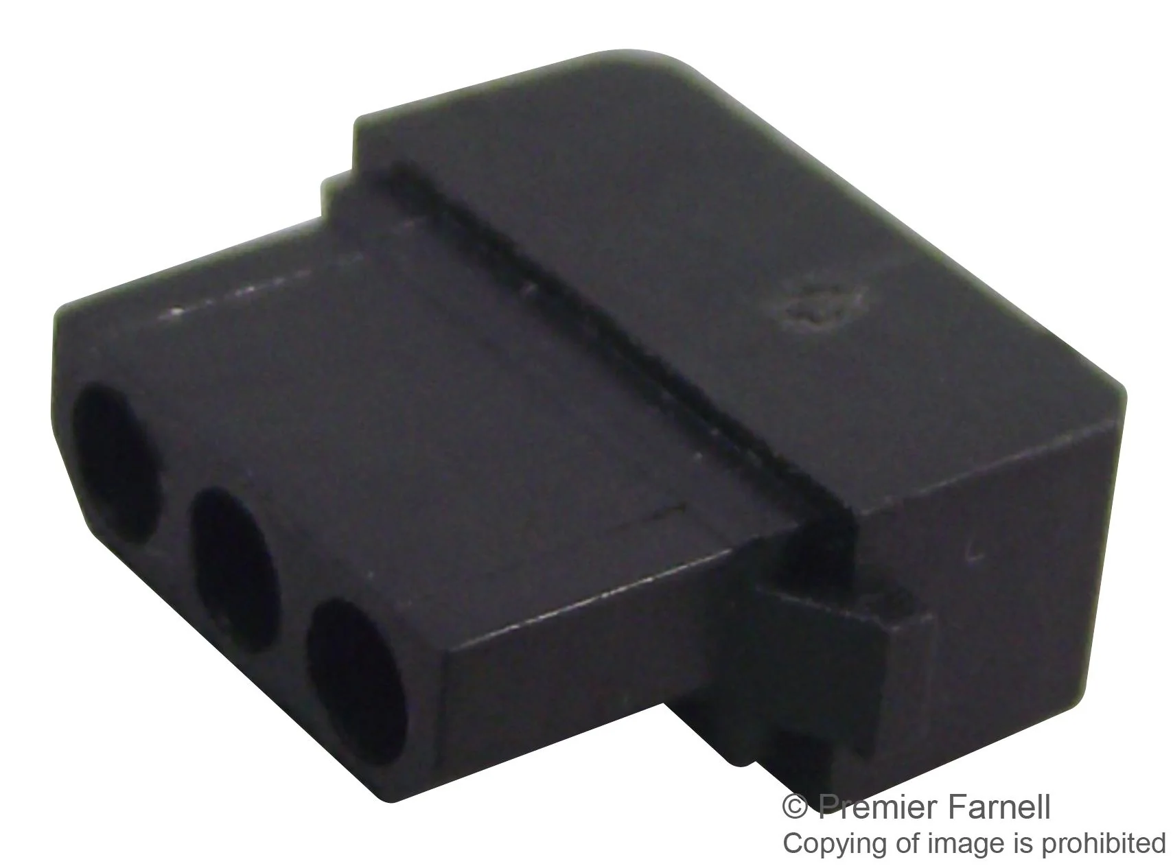 Harwin M80-1010398S M80-1010398S Rectangular Connector Datamate L-Tek M80-101 3 Contacts Receptacle 2 mm Crimp 1 Row - Image 2