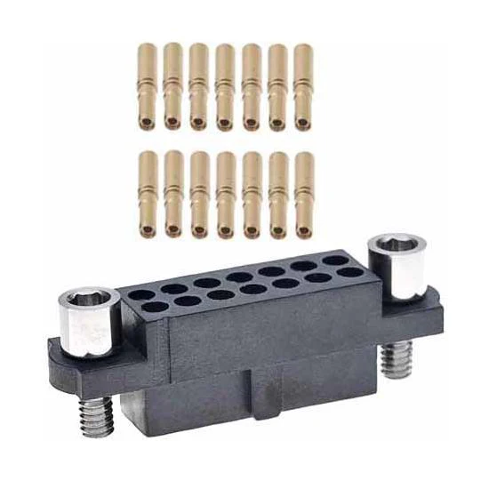 HARWIN M80-4810842 Rectangular Connector, Datamate J-Tek M80, 8 Contacts, Receptacle, 2 mm, Crimp, 2 Row