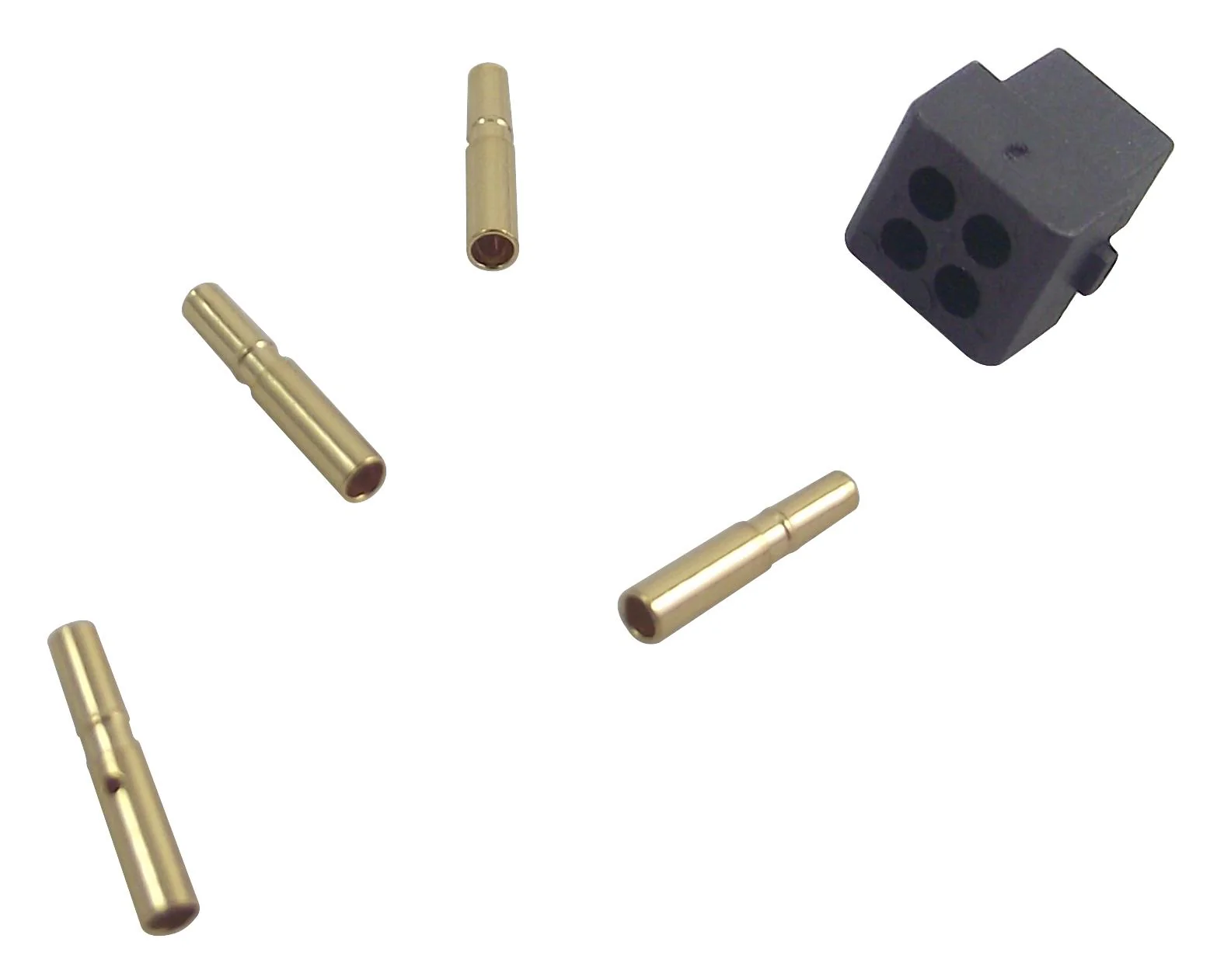 Harwin M80-8890405 M80-8890405 Rectangular Connector Dual in Line Datamate L-Tek M80 4 Contacts Receptacle 2 mm Crimp Row