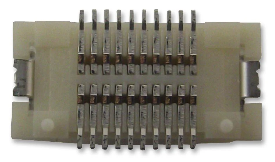 HIROSE(HRS) DF17(4.0)-20DP-0.5V(57) Mezzanine Connector Header 0.5 mm 2 Rows 20 Contacts Surface Mount Phosphor Copper - Image 2