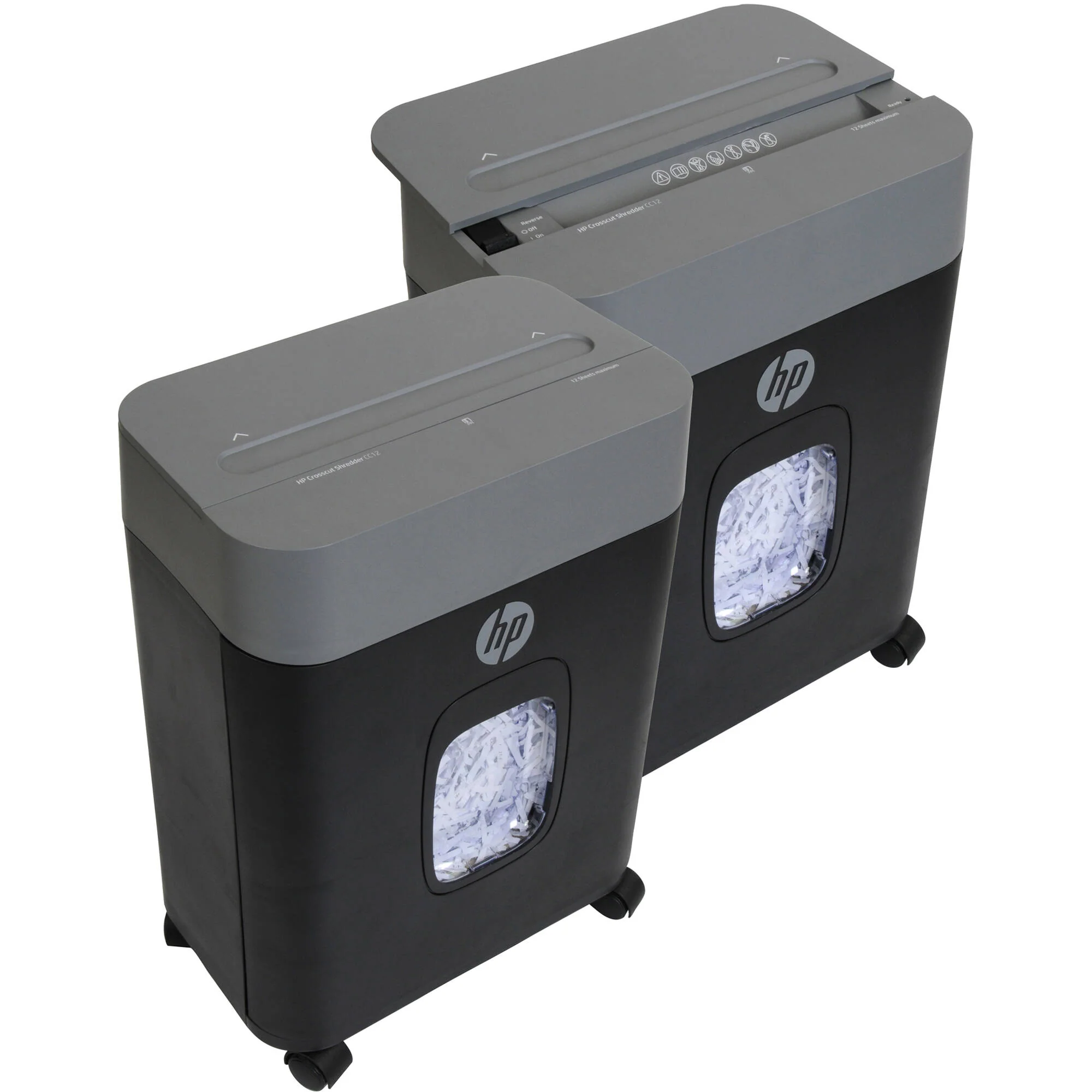 HP CC12 Cross-Cut Paper Shredder (12 Sheets) - Image 6