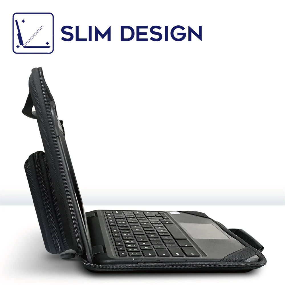 iBenzer Bumptect Stay-In Slim Case with Pocket for 11 to 12" Laptops - Image 3